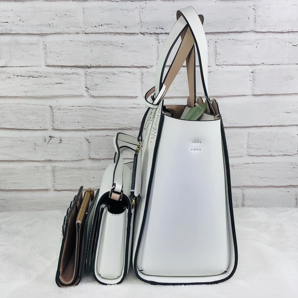 3PCS Kate Spade Mini Mina Satchel Wallet Crossbody - Picture 3 of 8